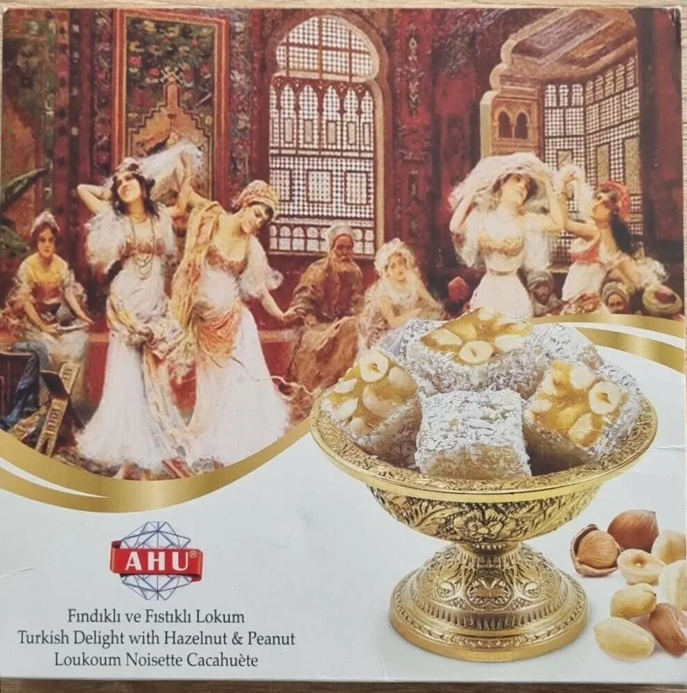 Loukoum noisette cacahuète