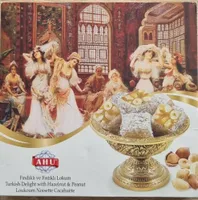 Loukoum noisette cacahuète