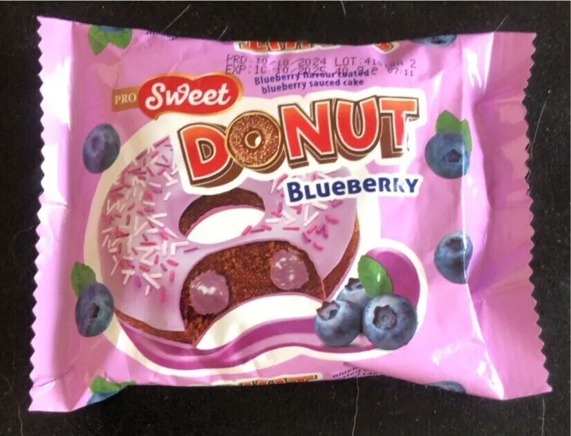 Donut Blueberry