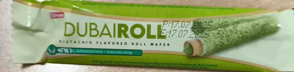 Dubai roll çikolata