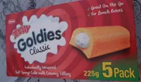 Goldies Classic Soft Sponge Cake with Creamy Filling
