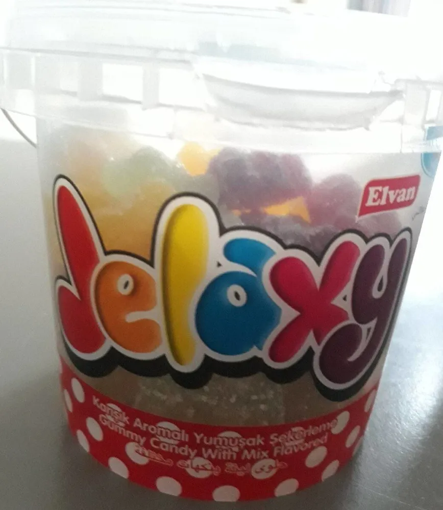 Bonbons gélifiés avec jus de fruit
