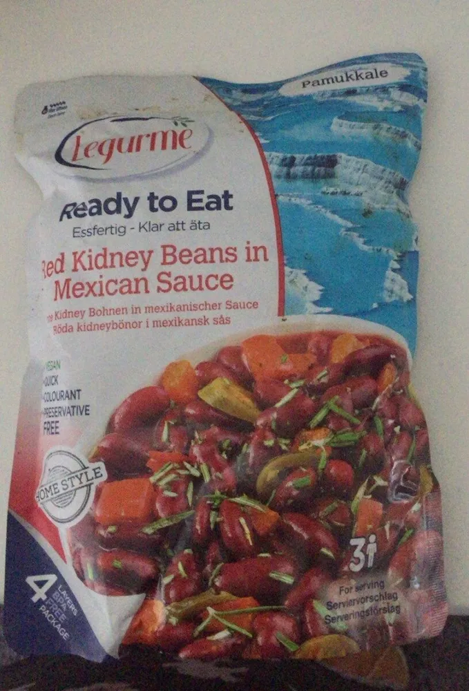 Red kidney Beans in Mexican Sauce