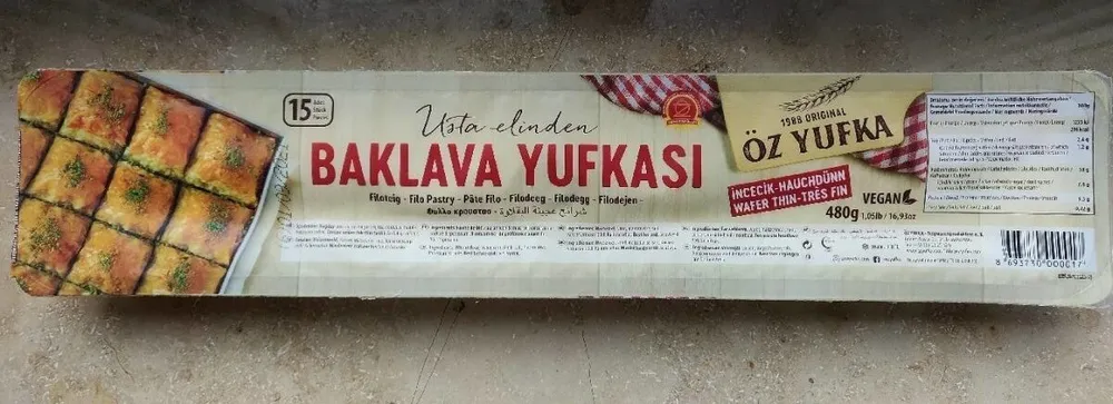 Baklava Yufkasi