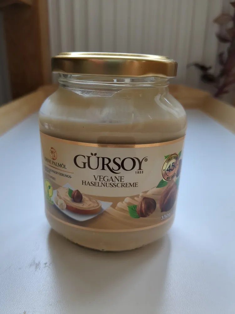 Vegane Haselnusscreme