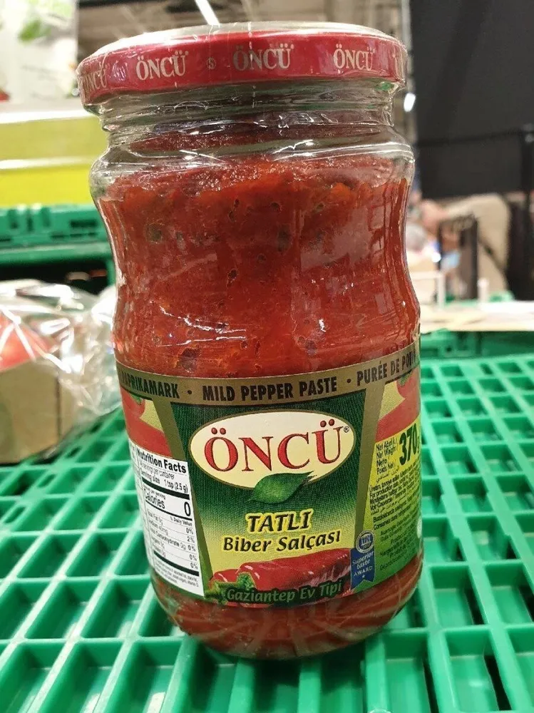 öncü Mildes Paprikapüree (Biber Salsa Tatli), 370G