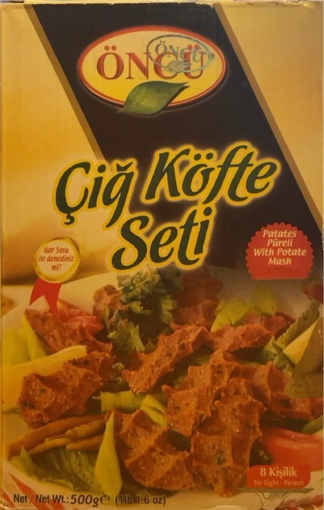 Çig köfte seti