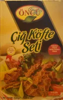 Çig köfte seti