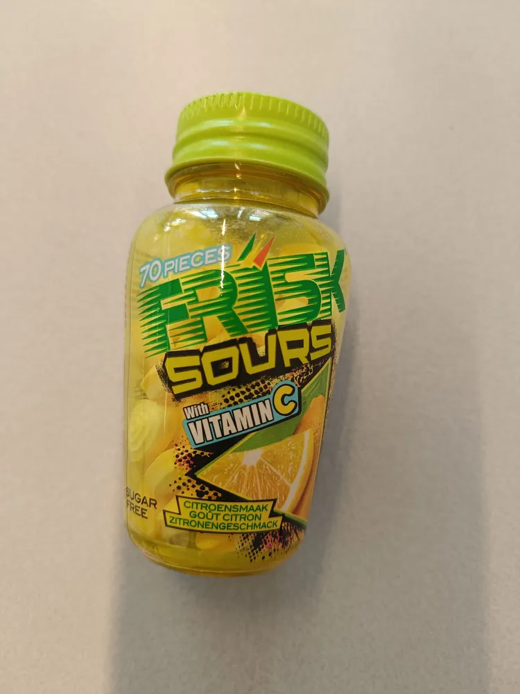 Frisk sours with vitamin C - Goût citron