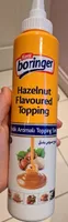 Hazelnut flavoured topping