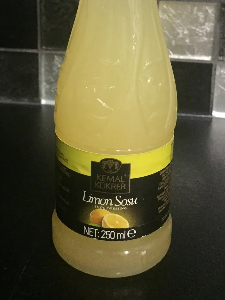 Kemal Kukrer Lemon Dressing (250ML)
