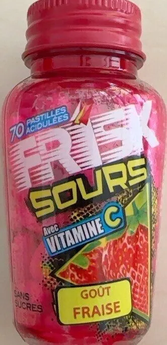 Sours goût Fraise