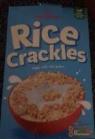 Rice crackles