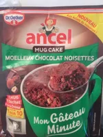 Mug cake choco noisette
