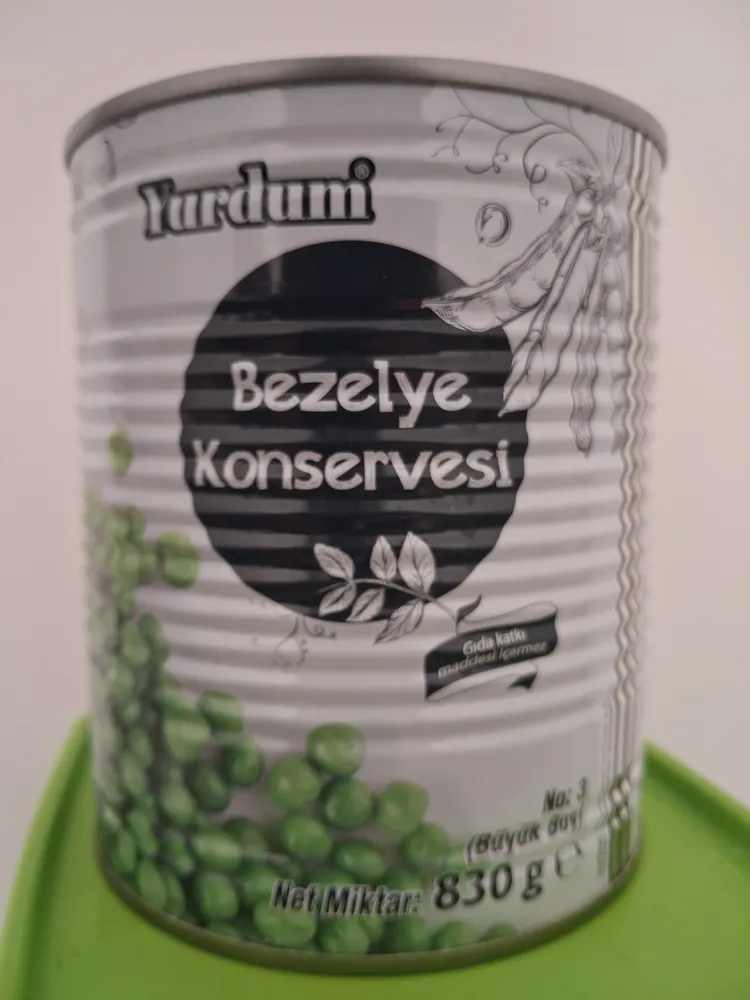 Yurdum Bezelye Konservesi
