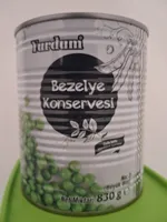 Yurdum Bezelye Konservesi