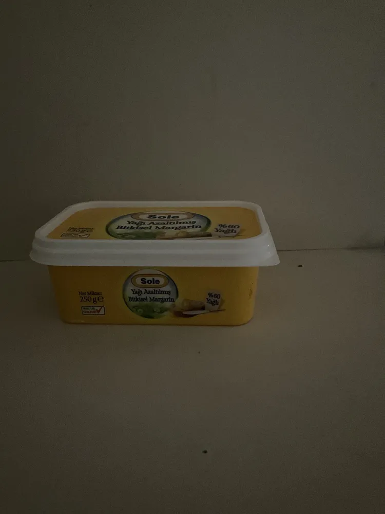 Bitkisel Margarin