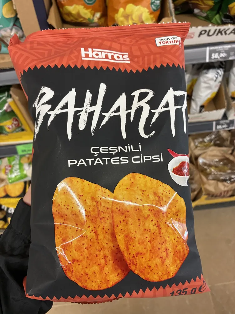 Harras Baharat Çeşnili Patates Cipsi