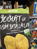 Harras Yoğurt Ve Mevsim Yeşillik Çeşnili Patates Cips