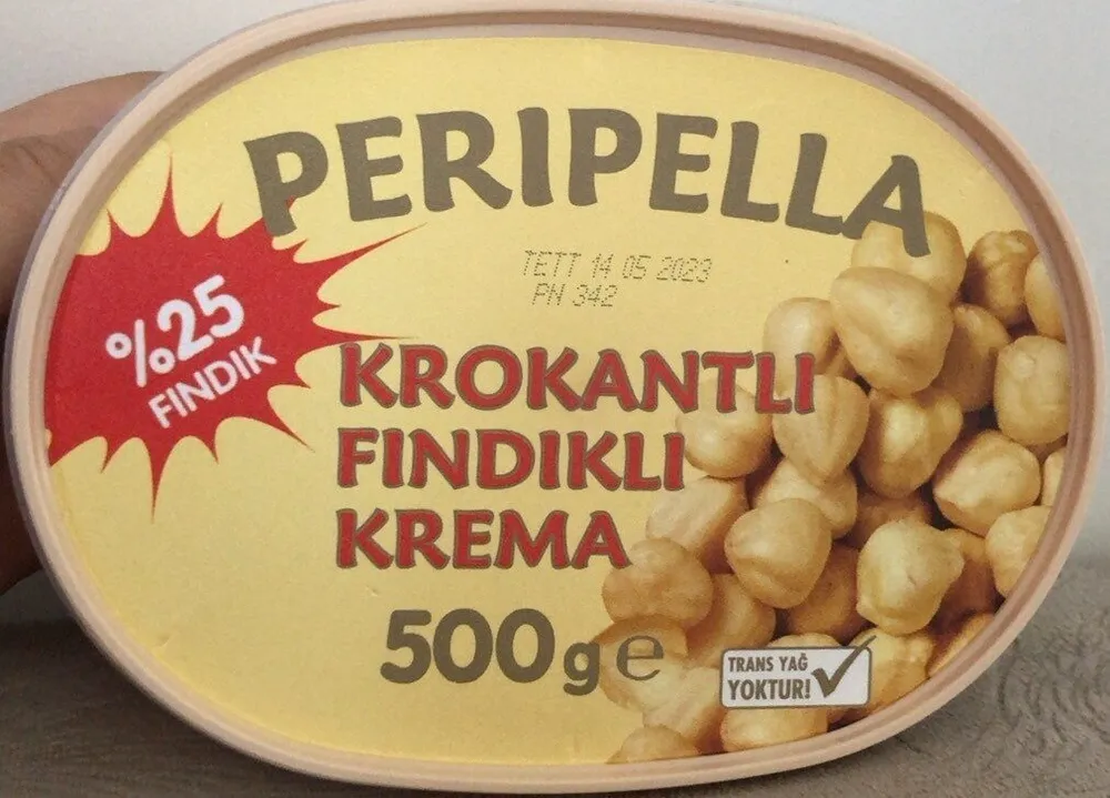 Krokantli findikli krema