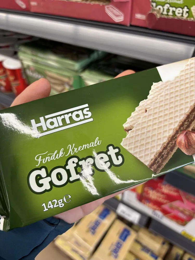 Harras Fındıklı Gofret