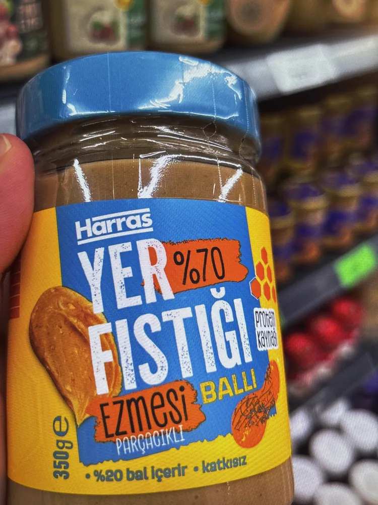 Ballı Fıstık Ezmesi