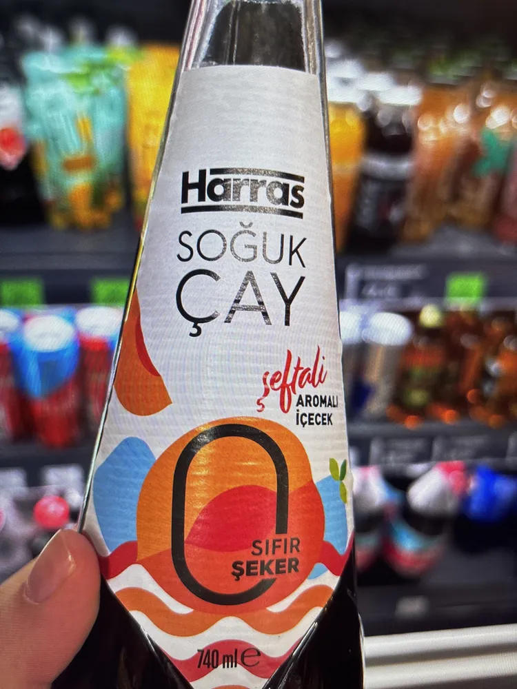 Şeftali Aromalı Soğuk Çay