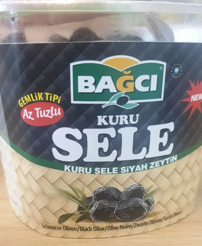 Kuru sele siyah zeytin