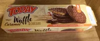 Minis gaufrettes Chocolat-Caramel