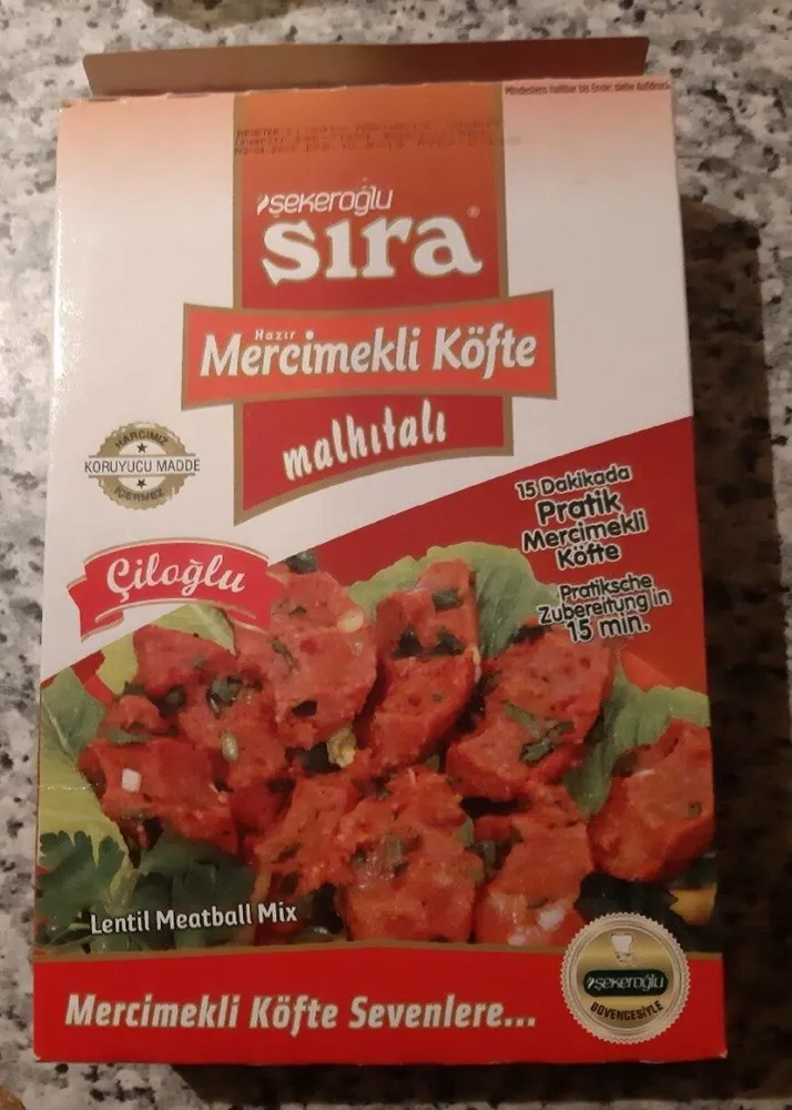 Mercimekli kofte