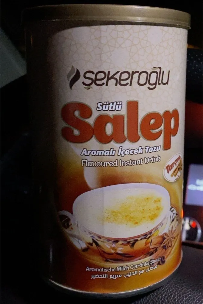 Sütlü Salep Aromalı İçecek Tozu