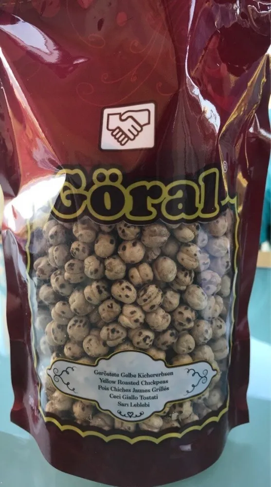 Pois chiches jeunes grillés