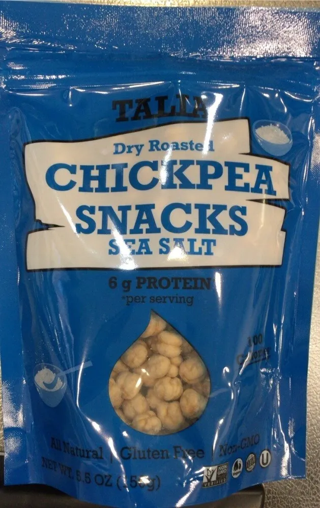 Chickpea snacks sea salt