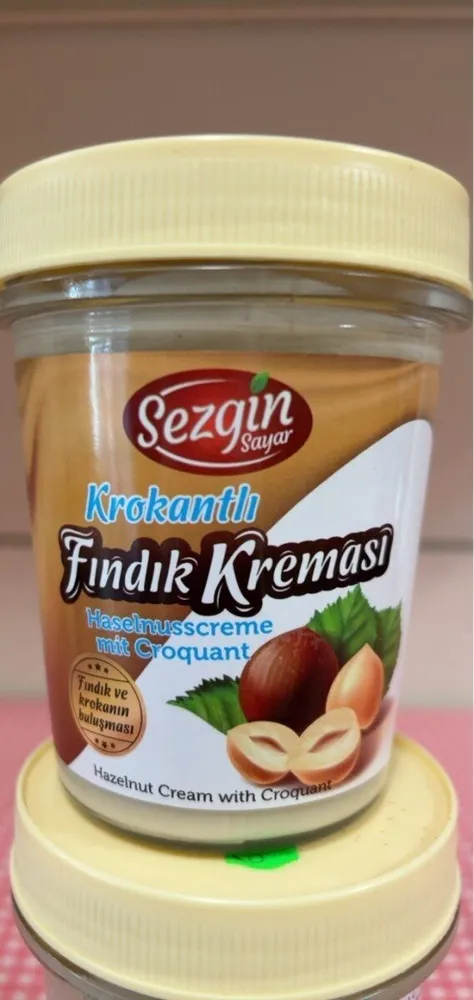 Hazelnut cream