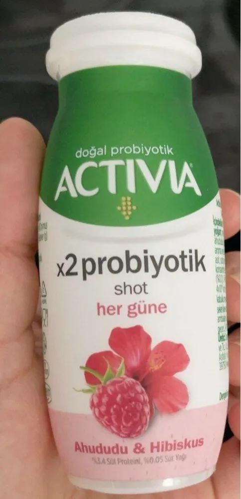 Probiyotik shot Ahududu & Hibiskus