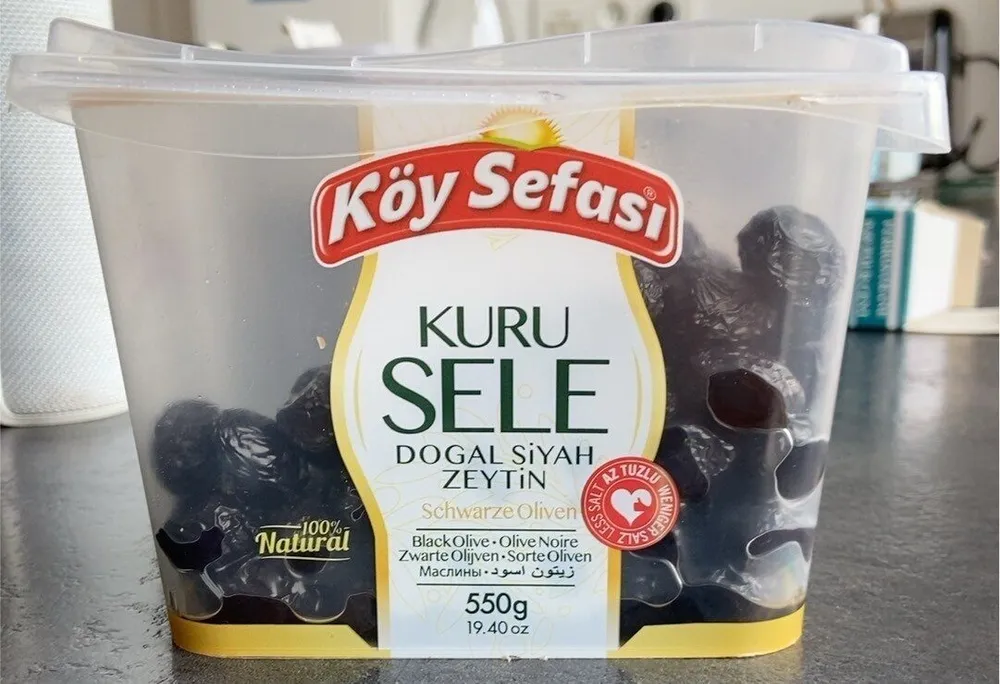 kuru sele schwarze oliven
