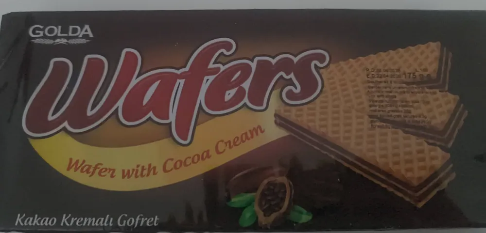 Golda Wafers cacao cream