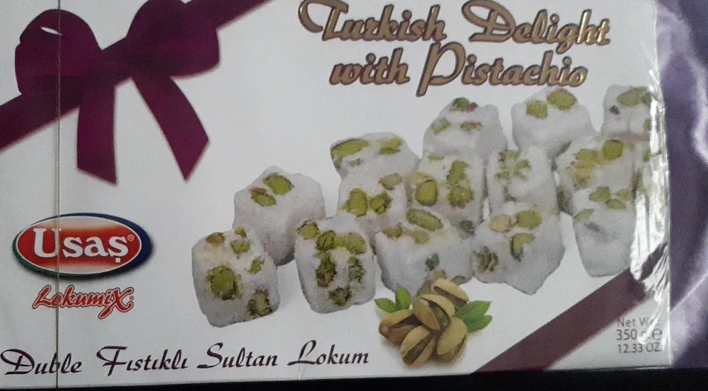 Turkish Delight with Pistachio