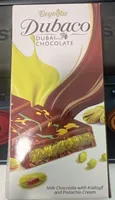 Dubaco Dubai Style Chocolate with Kadaif and Pistachio Cream