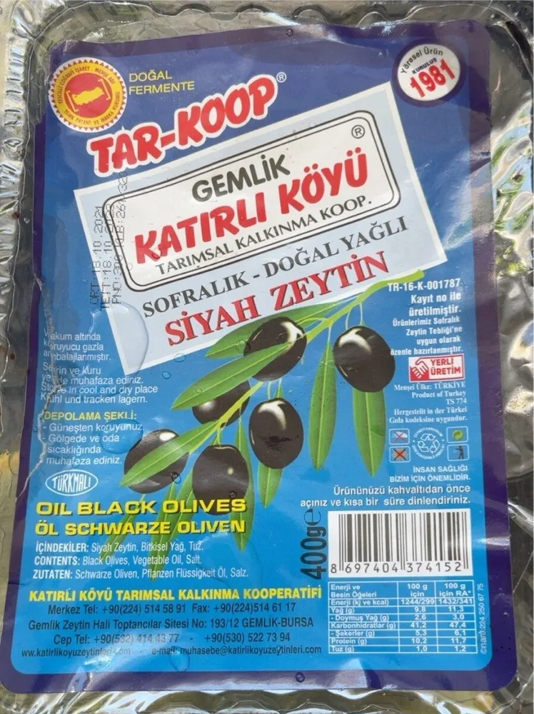 Olives noires