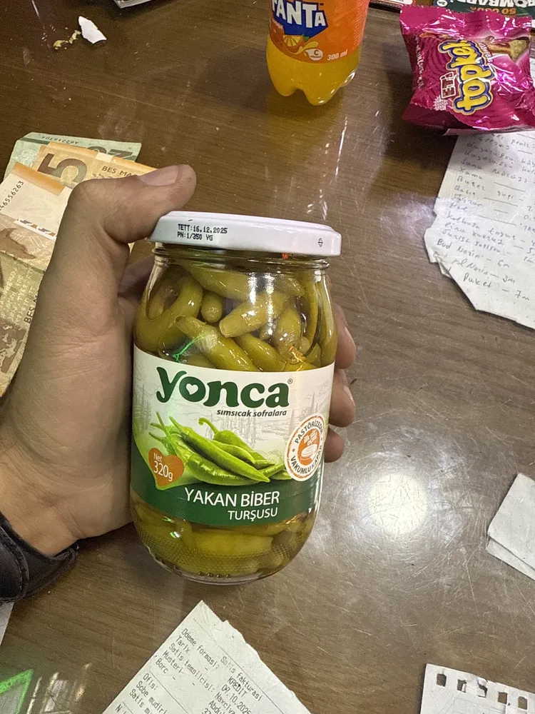 Yonca Biberiye / Small Hot Pepper Pickles - 320 GR