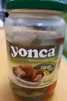 Yonca Karisik Tursu / Mixed Pickles - 680 GR