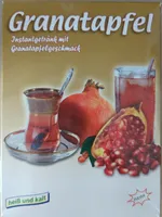 Instantgetränk mit Granatapfelgeschmack