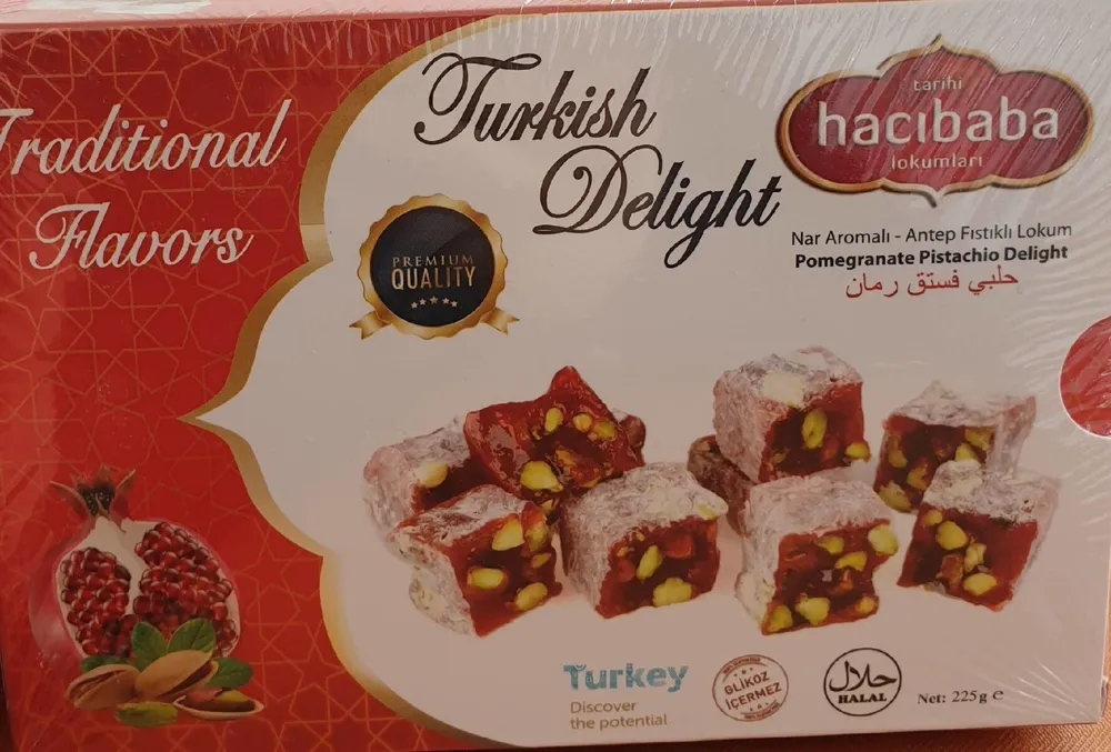 Pomegranage pistachio delight