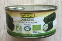 Dolmas feuilles de vigne au riz