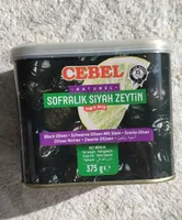Sofralık siyah zeytin