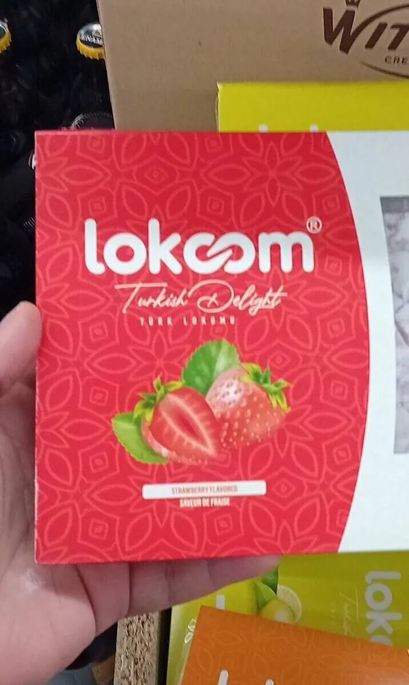 Turkish Delight strawberry flavored