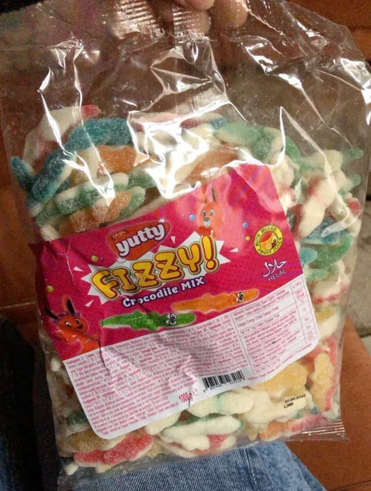 Fizzy crocodile mix