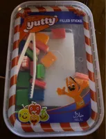 Bonbons Yutty filled sticks