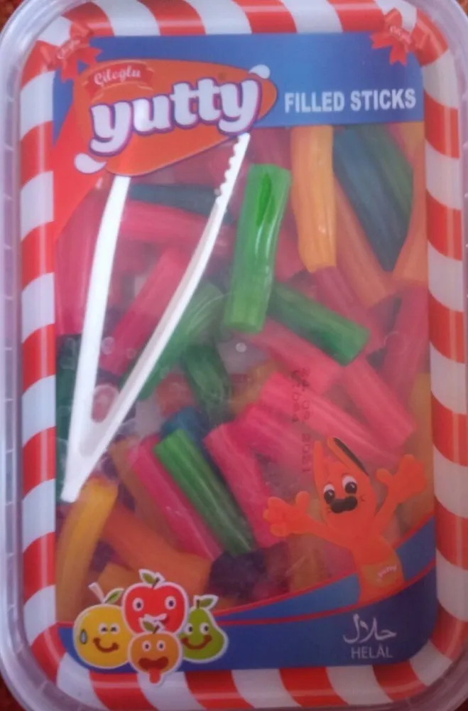 yutty filled sticks
